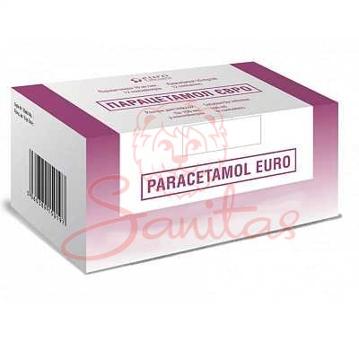 Парацетамол Євро розчин д/інф. 10мг/мл 100мл №12                                