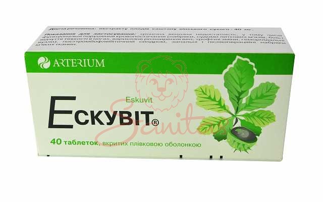 Ескувіт таб. 0.04г №40 (10х4)                                                   