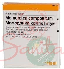 Момордика Композитум р-н д/ін. 2.2мл амп. №5                                    