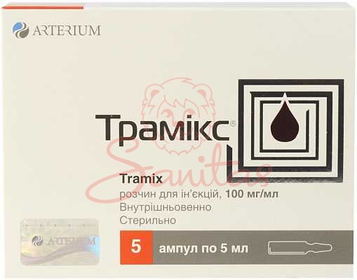 Трамікс р-н д/ін. 100мг/мл 5мл амп. №5                                          