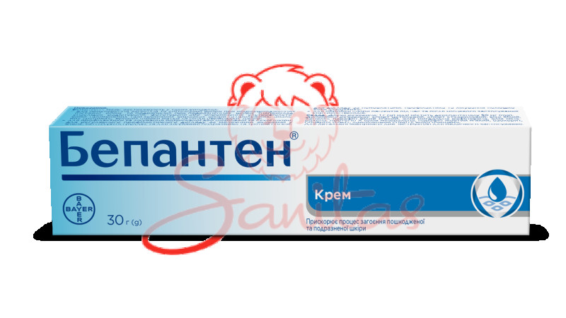 Бепантен крем 5% туба 30г                                                       