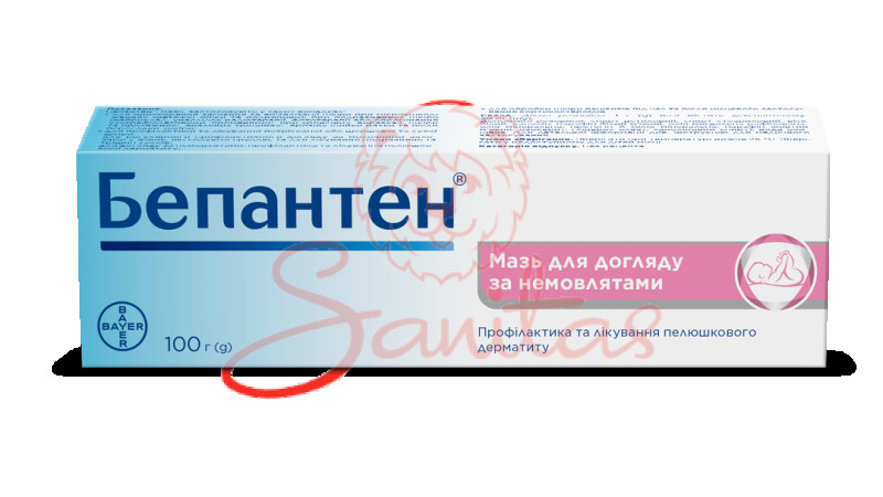 Бепантен мазь 5% туба 100г                                                      