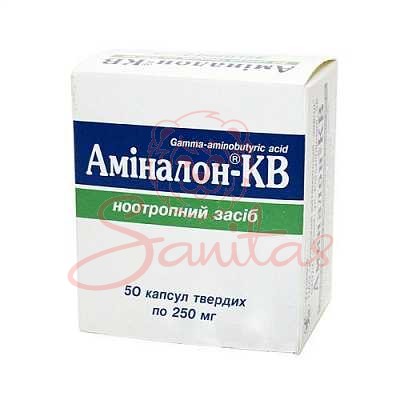Аміналон-КВ капс. 250мг №50 (10х5)                                              