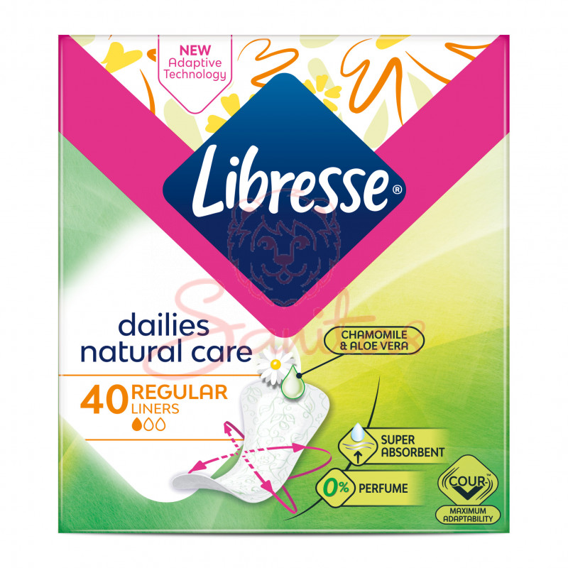 Пр. Лібресс (libresse Natural care Pantyliners Normal) №40                      