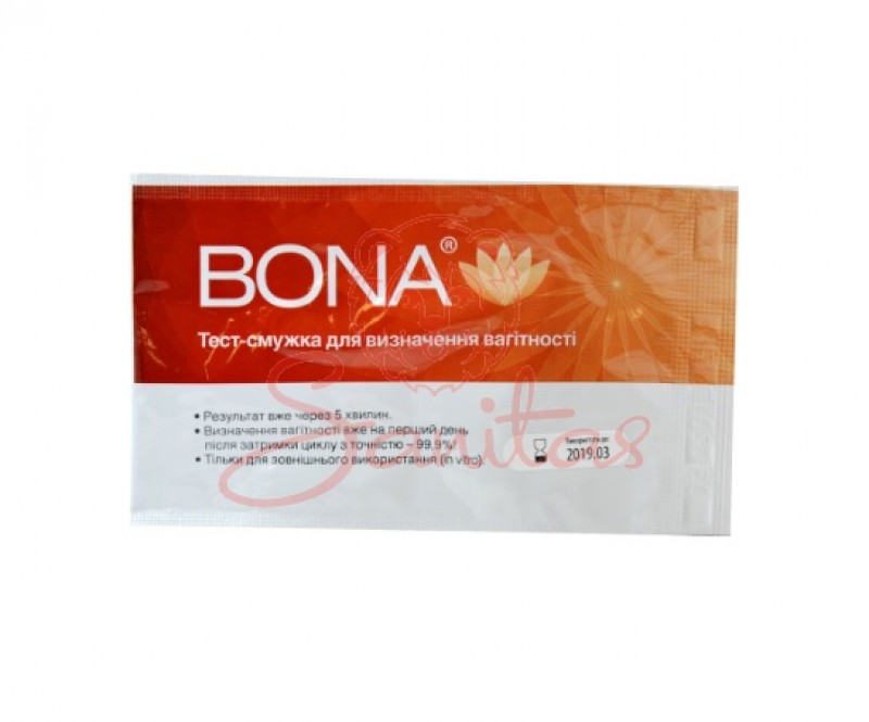 Тест д/визн. вагітності Бона (Bona) №1                                          