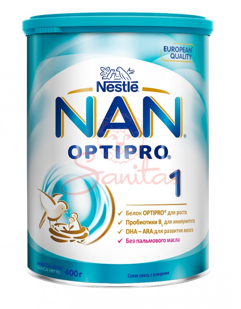 Нан-1 (NAN) Оптіпро суміш молочна суха 400г                                             