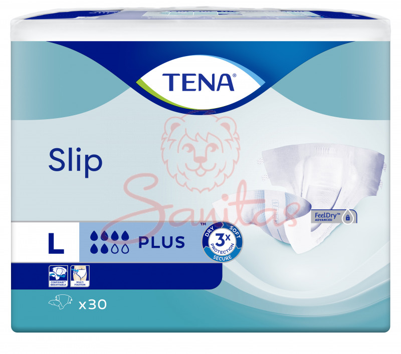 Підг. д/дор. Тена (Tena Slip Plus large) дихаючі №30                            