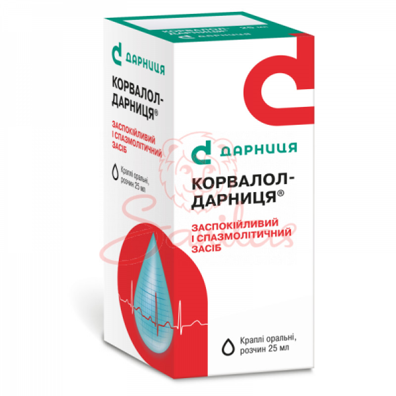Корвалол-Дарниця краплі оральні 25мл                                            