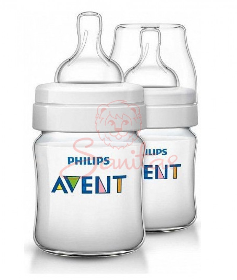 Пляшка Авент (Avent Classic) + 125мл 0+мес. 2шт.                                