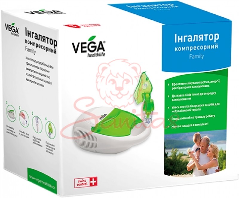 Інгалятор компр. Вега (Vega Family) CN-01 W                                     