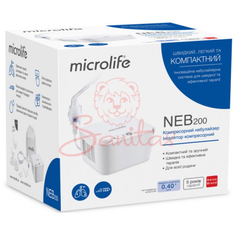 Інгалятор компр. Мікролайф (Microlife NEB) 200B                                 
