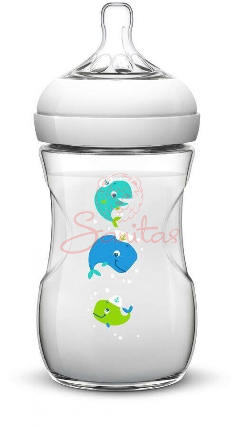 Пляшка Авент (Avent Natural) 260мл 1шт. KIT                                     