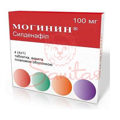 Могинин таб. 100мг №4                                                           