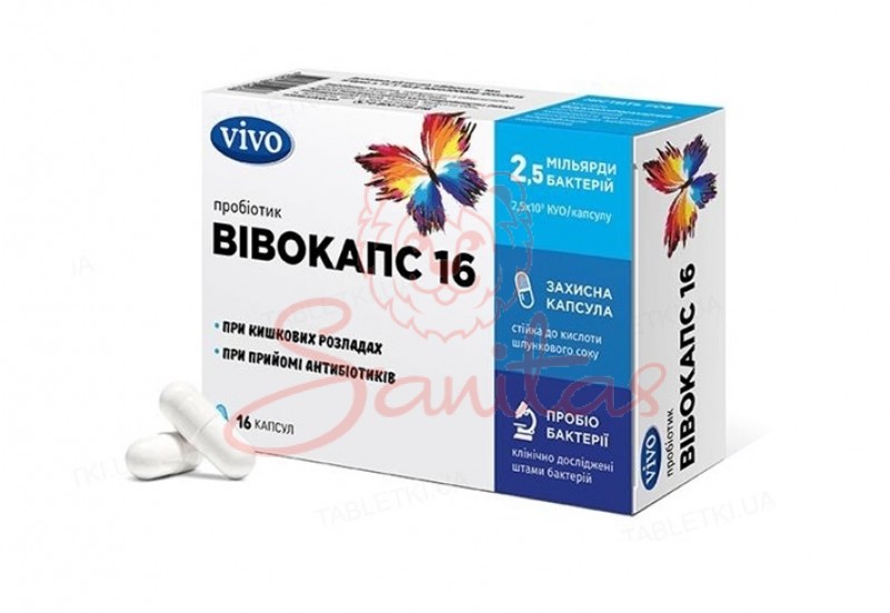 Вівокапс 16 капс. №16                                                           
