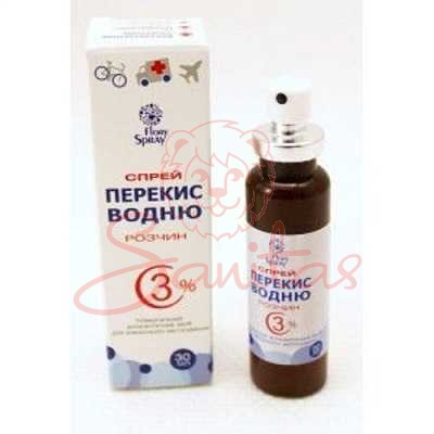 Перекис водню спрей 3% р-н 30мл                                                 