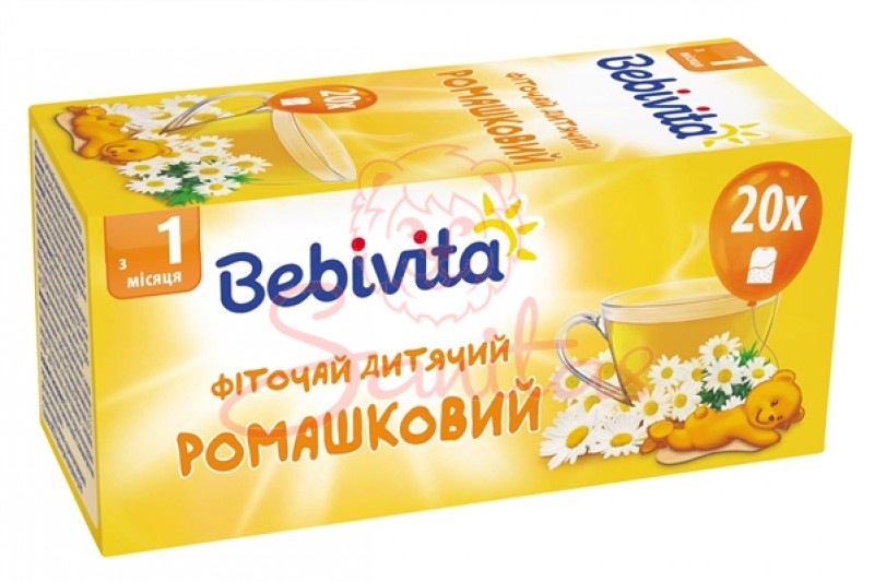 Фіточай Бебівіта Ромашка фільтр-пакет 1.5г №20                                  