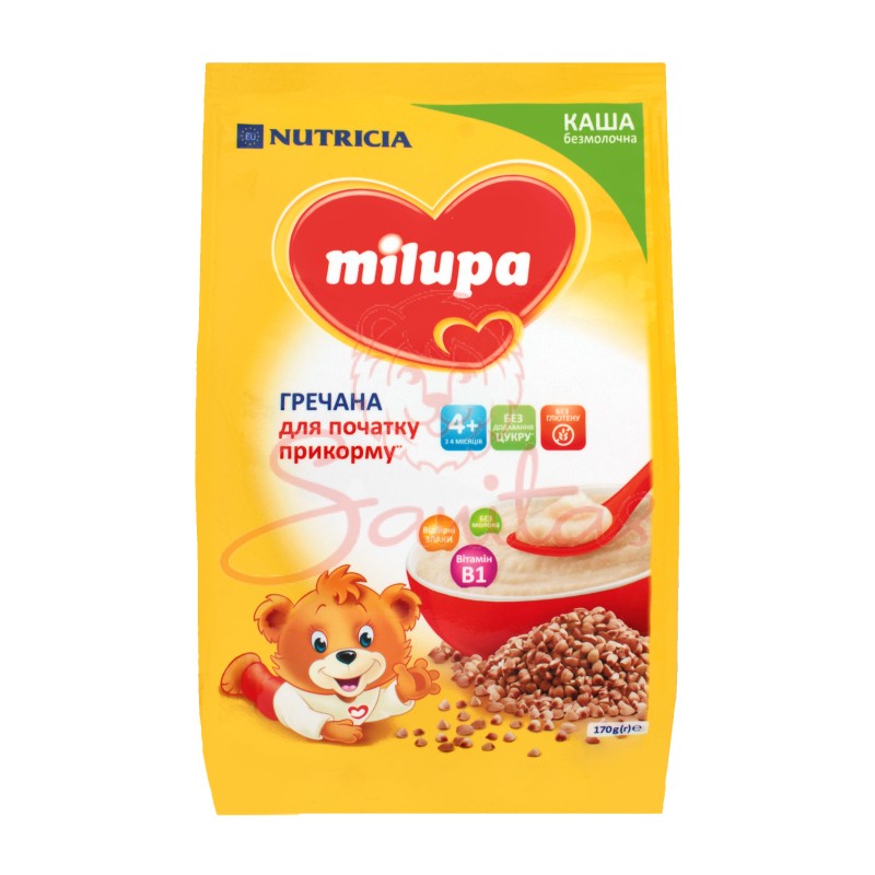 Каша Мілупа б/мол. гречана 170г                                                 
