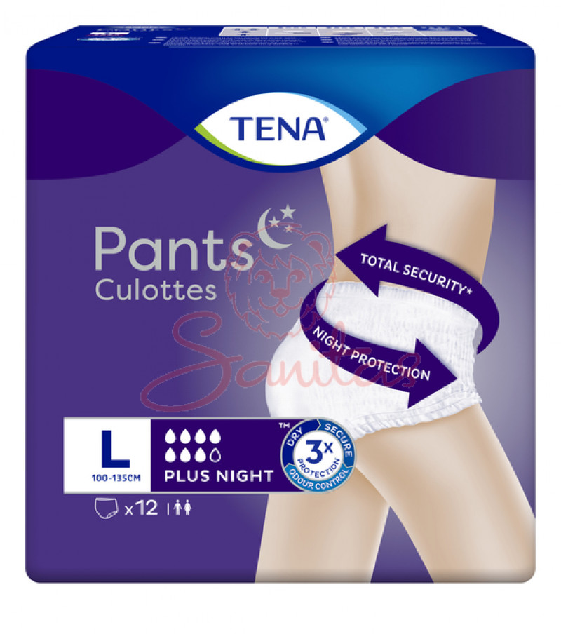 Трусики Тена (Tena Pants Plus Night Large) №12                                  