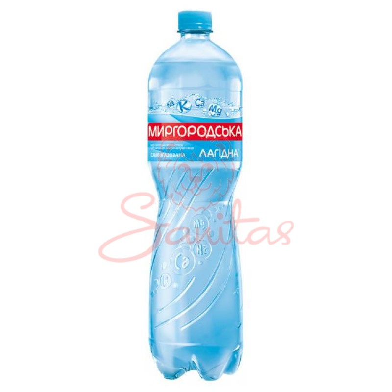 Мін. вода Миргородська лік./стол. Ніжна 1.5л                                    
