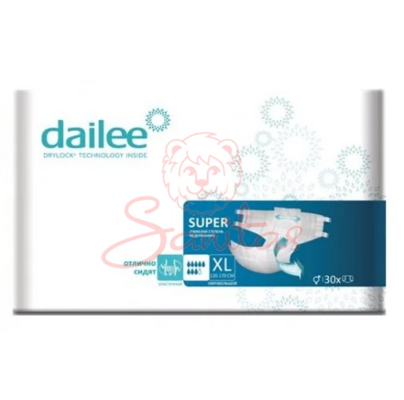 Підг. д/дор. Дейлі Супер XL (Dailee Super XL) №30                               