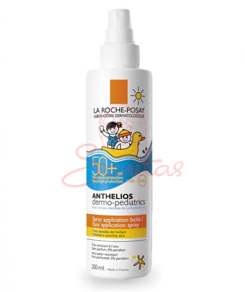 ЛяРош Антгеліос Дермо-Педіатрікс-сонцезах. спрей SPF 50+ д/дит.чутл. шкіри 200мл