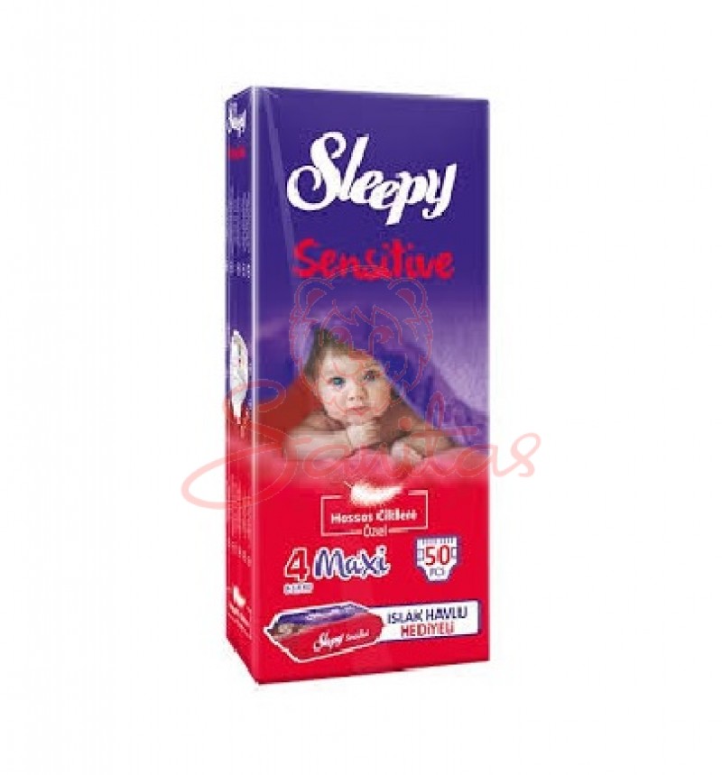 Підг. Сліпі (Sleepy Sensitive Maxi) 4 №50                                       