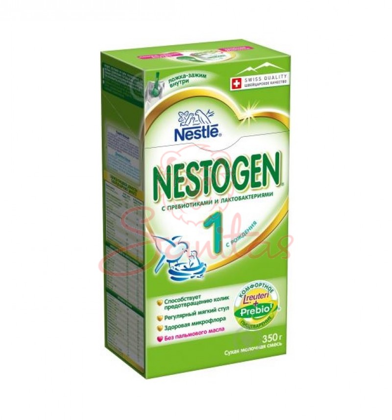 Нестожен-1 (Nestogen) суміш молочна суха з пребіотиками від 0 до 6міс. 350г     