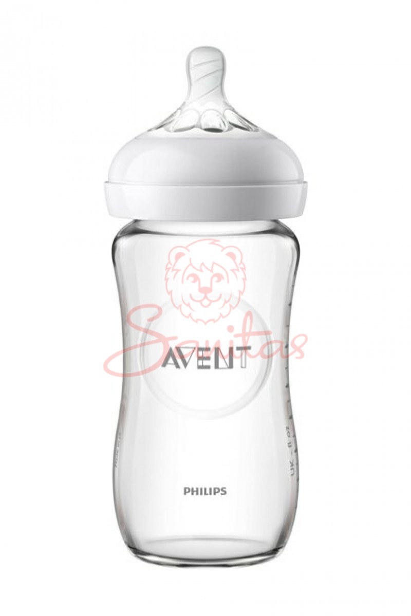 Пляшка Авент (Avent Natural) 240мл 0+ міс. 1шт. SCF053/17                       