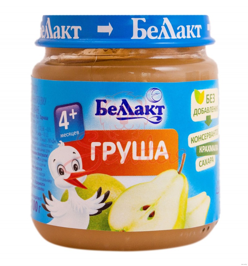 Пюре Беллакт груша 100г                                                         