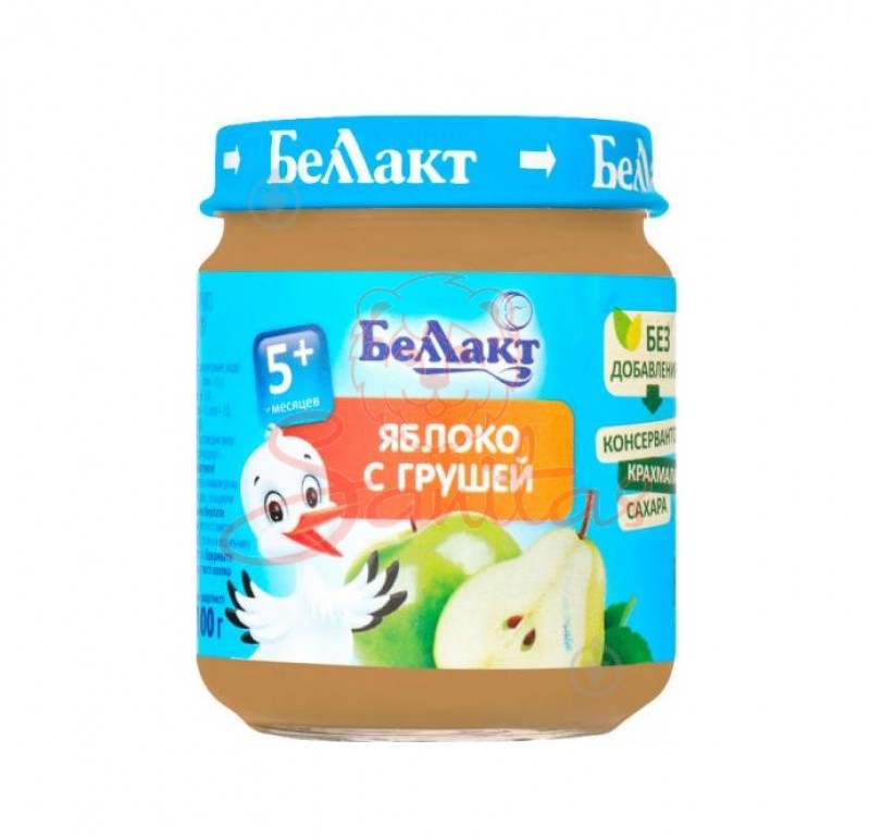 Пюре Беллакт яблуко груша 100г                                                  