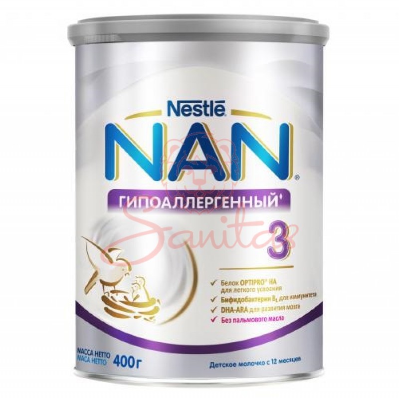 Нан-3 (NAN) Оптіпро суміш молочна суха (з 12міс.) 800г           
