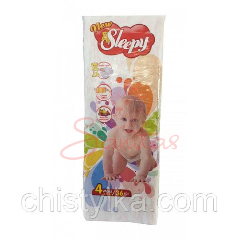 Підг. Сліпі (Sleepy Super Maxi) 4 8-18кг №36                                    