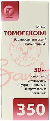 Томогексол р-н д/ін. 350мг/мл 50мл фл. №1                                       