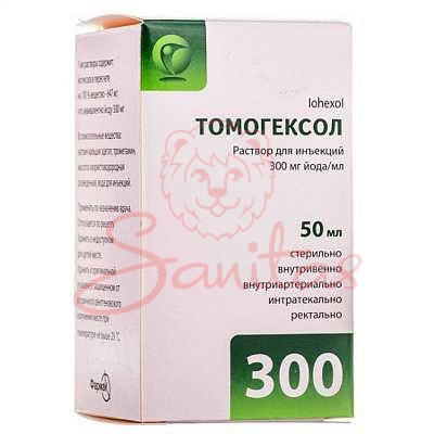 Томогексол р-н д/ін. 300мг/мл 50мл фл. №1                                       