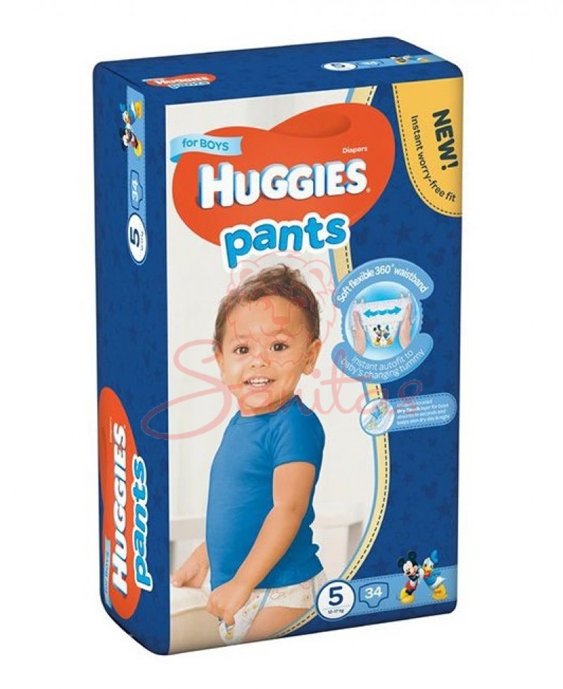 Трусики Хаггіс (Huggies pants) 5 (12-17кг) д/хлоп. №34                          