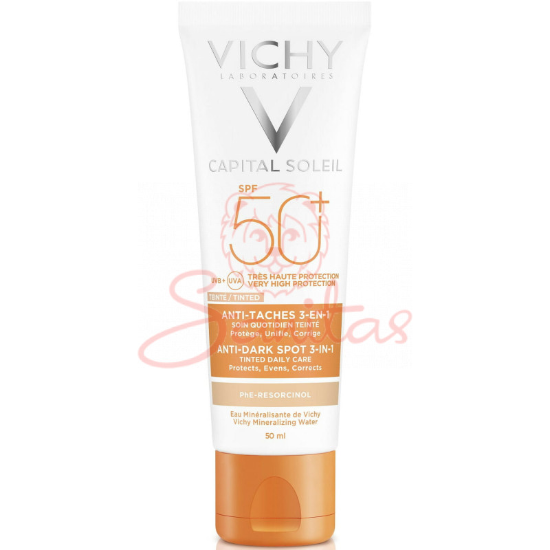 Віши Бом Капіталь Солей крем матуючий д/обличчя SPF50                           