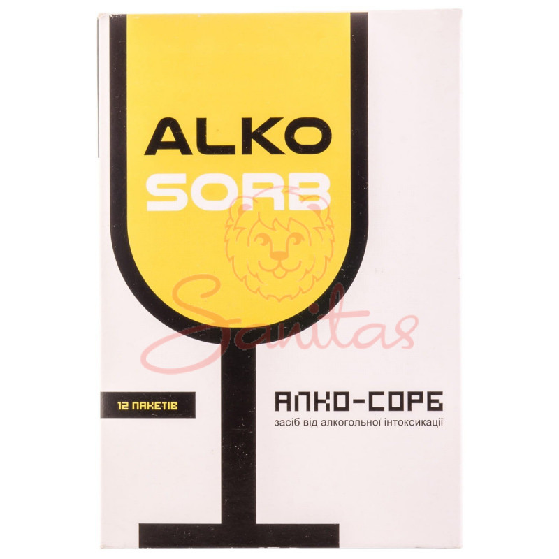 Алко-сорб пакет-саше 9г №12                                                     
