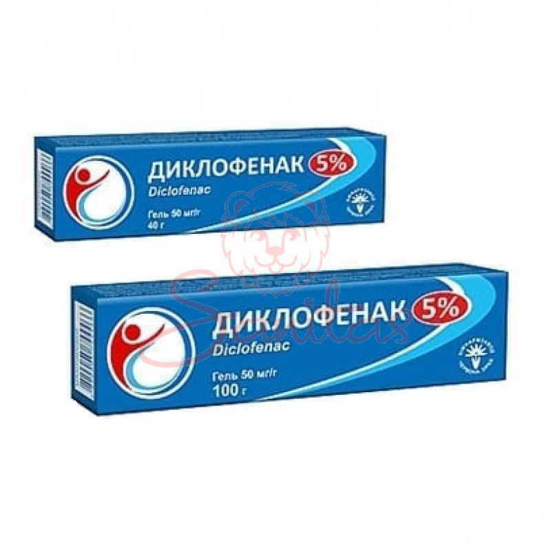 Диклофенак гель 50мг/г 100г туба                                                