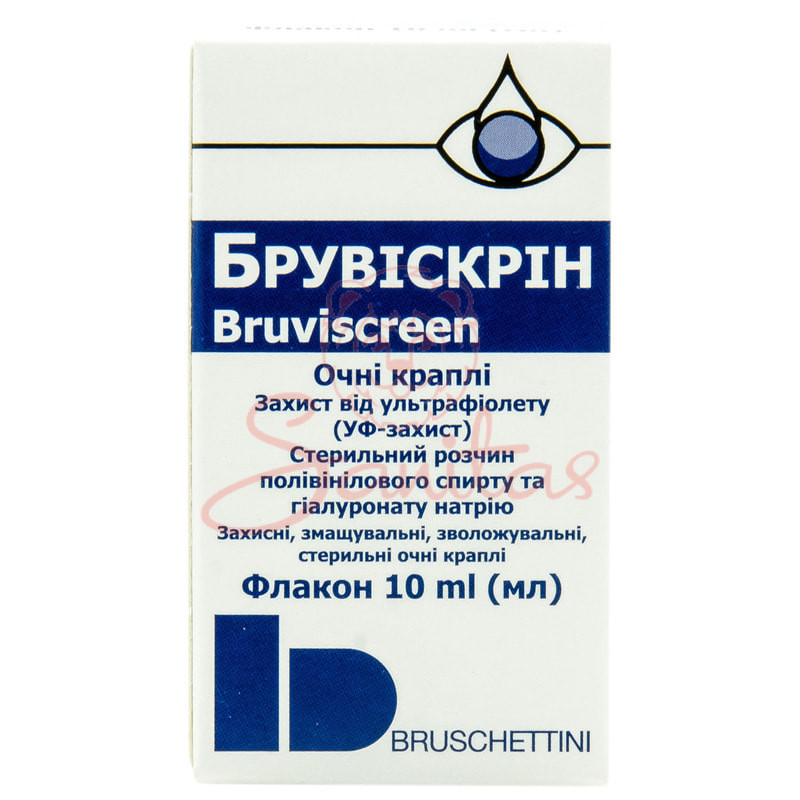 Брувіскрін краплі очні 10мл                                                     