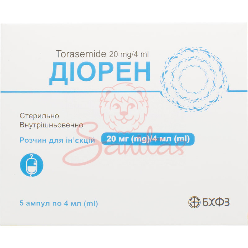 Діорен р-н д/ін. 20мг/4мл 4мл амп. №5