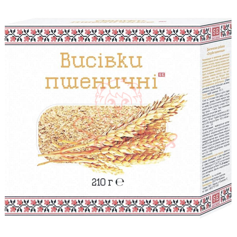 Висівки пшеничні 210г