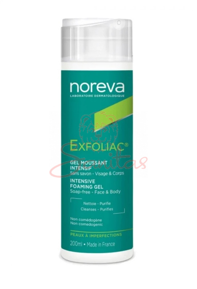 Норева (Noreva Pharm) Ексфоліак очищ. гель д/чутл. шкіри 200мл