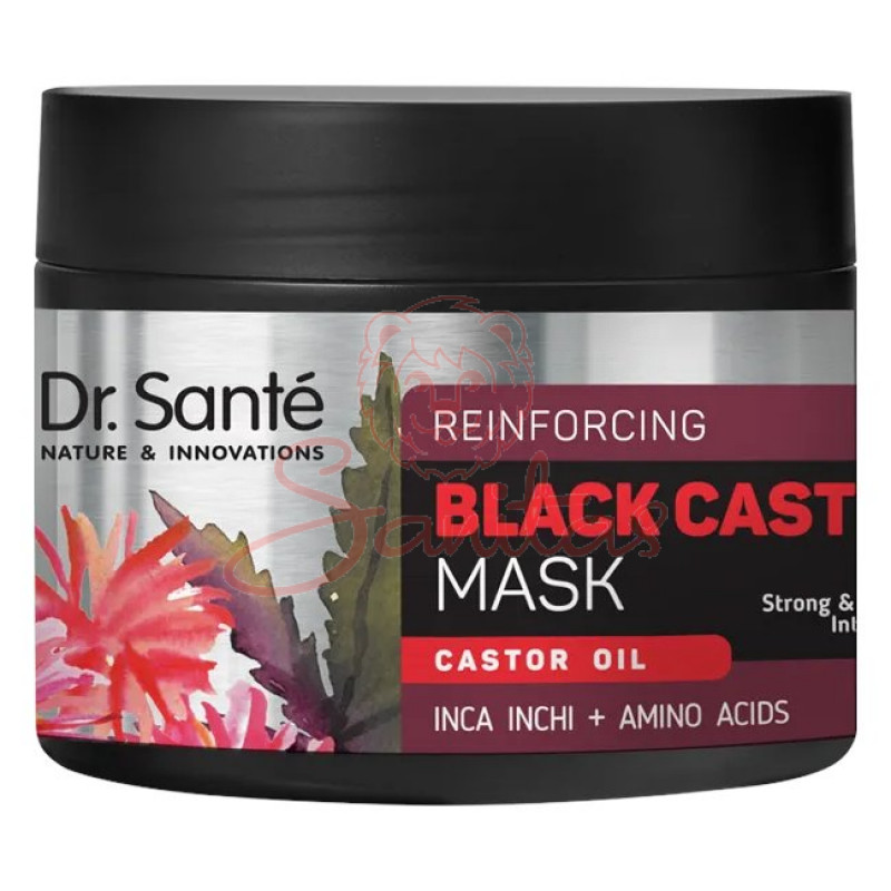 Маска для волосся Др. Санте Black Castor Oil 300мл