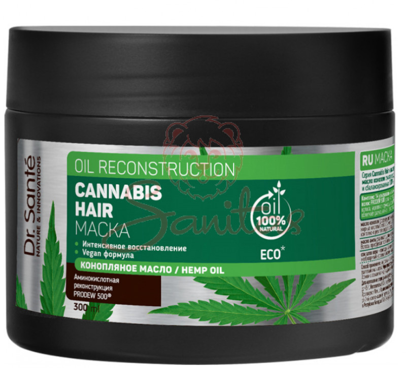 Маска для волосся Др. Санте Cannabis 300мл