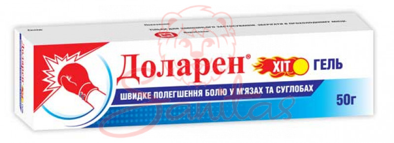 Доларен гель туба 50г