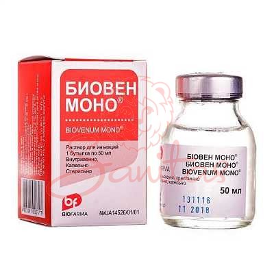 Біовен Моно р-н д/інф. 5% 50мл фл.                                              