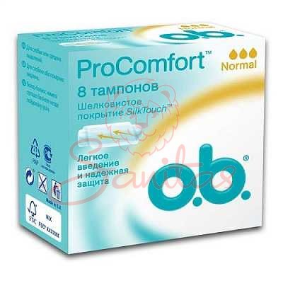 Тампони О.Б. (O.B. Pro Comfort Normal) №8                                       