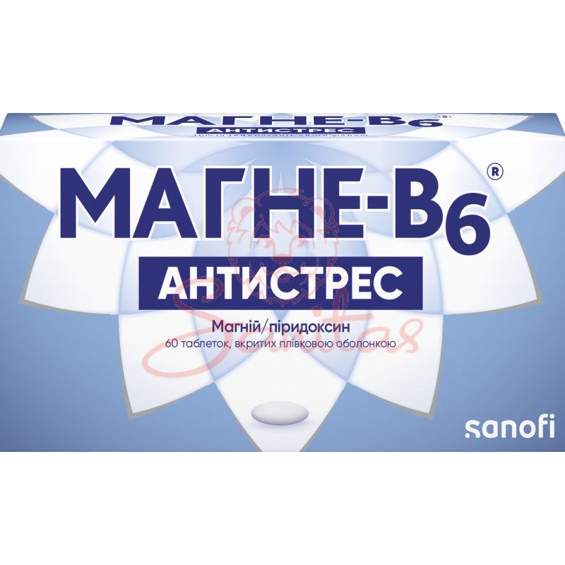 Магне-В6 Антистрес таб. №60 (20х3)
