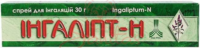 Інгаліпт-Н спрей д/інгаляцій 30г                                                