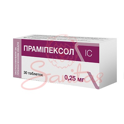Праміпексол ІС таб. 0.25мг №30                                                  